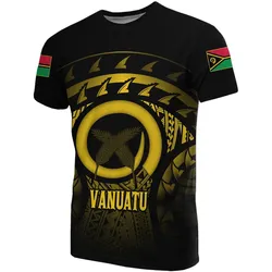 Vanuatu Turtle Hibiscus T-Shirt (Yellow) A02