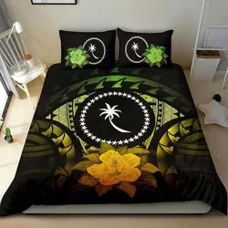Chuuk Hibiscus Bedding Set Reggae A24 DHC28111707DD