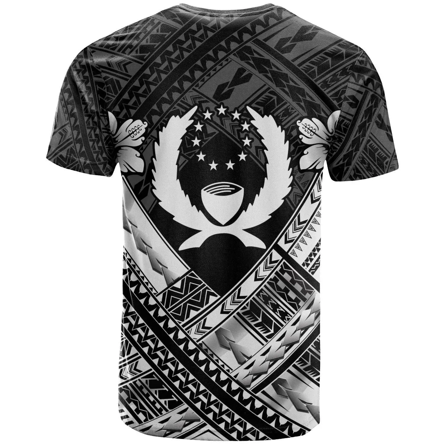 Pohnpei Custom Polynesian  T-Shirts - Pohnpei White Seal Camisole Hibiscus Style - BN18