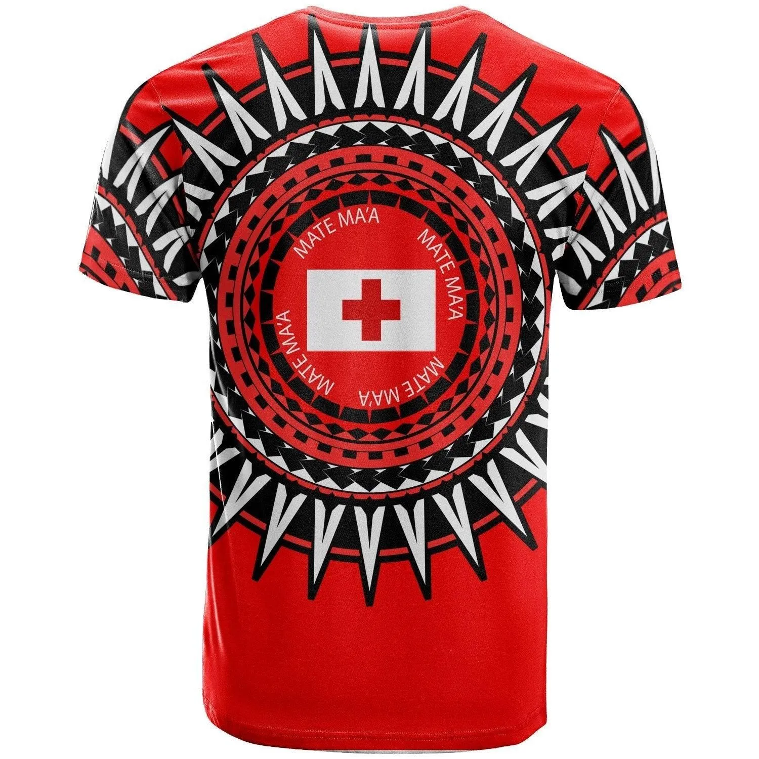 Tonga Custom Personalised T shirt - Tonga Rugby Mate Maa Sunshine