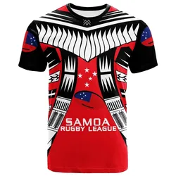 Samoa Custom Personalised T-Shirt - Samoa Rugby Sport Style - BN20