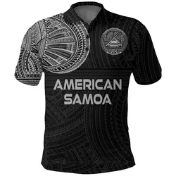 Alohawaii Shirt - Polo Shirt American Samoa Polynesian Tattoo Style A27