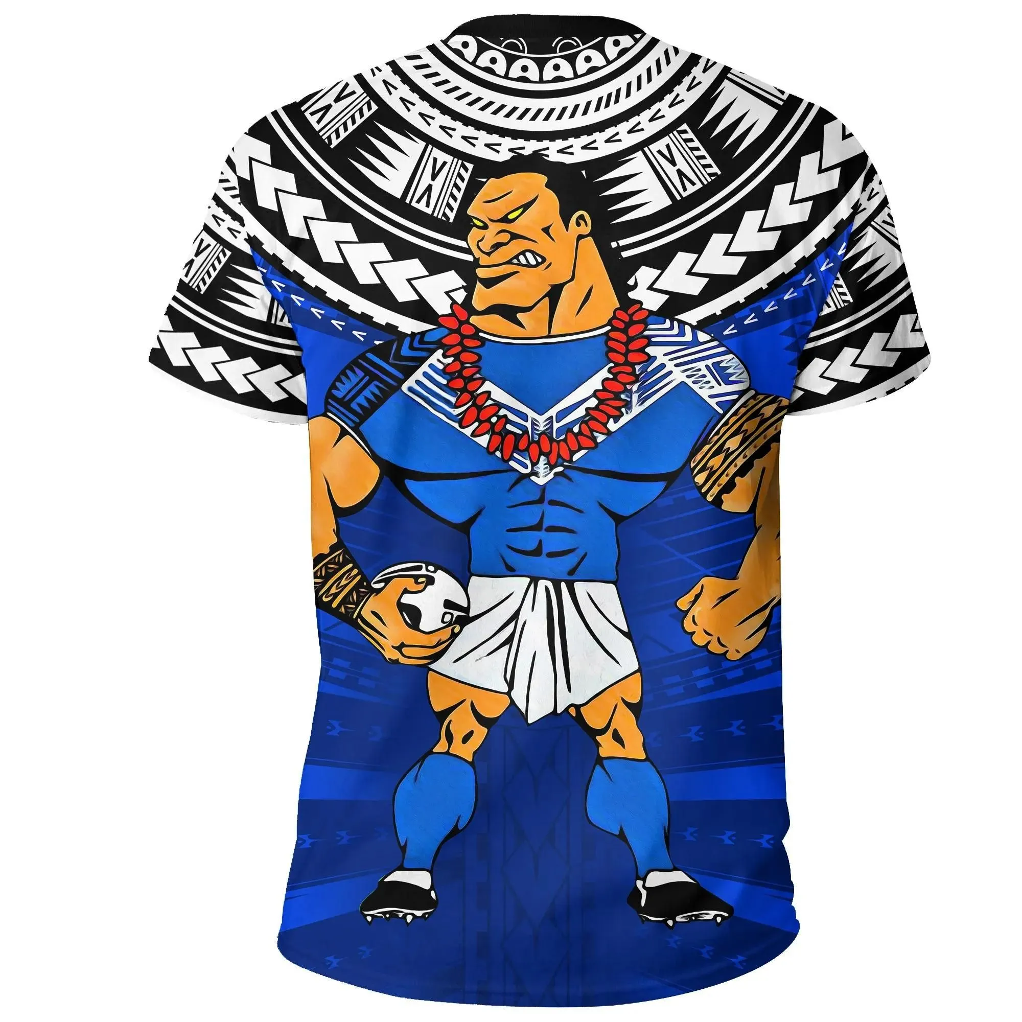 Alohawaii T-Shirt - Tee Samoa Samoan Rugby A7