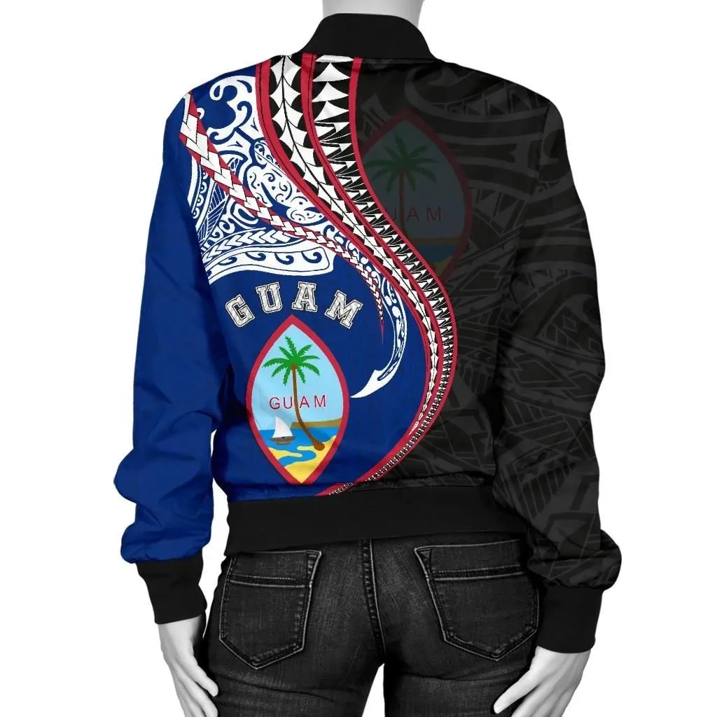 Alohawaii Jacket - Bomber Jacket Guam Polynesian Manta Polynesian TH65