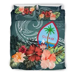 Guam Bedding Set Hibiscus Polynesian TH5