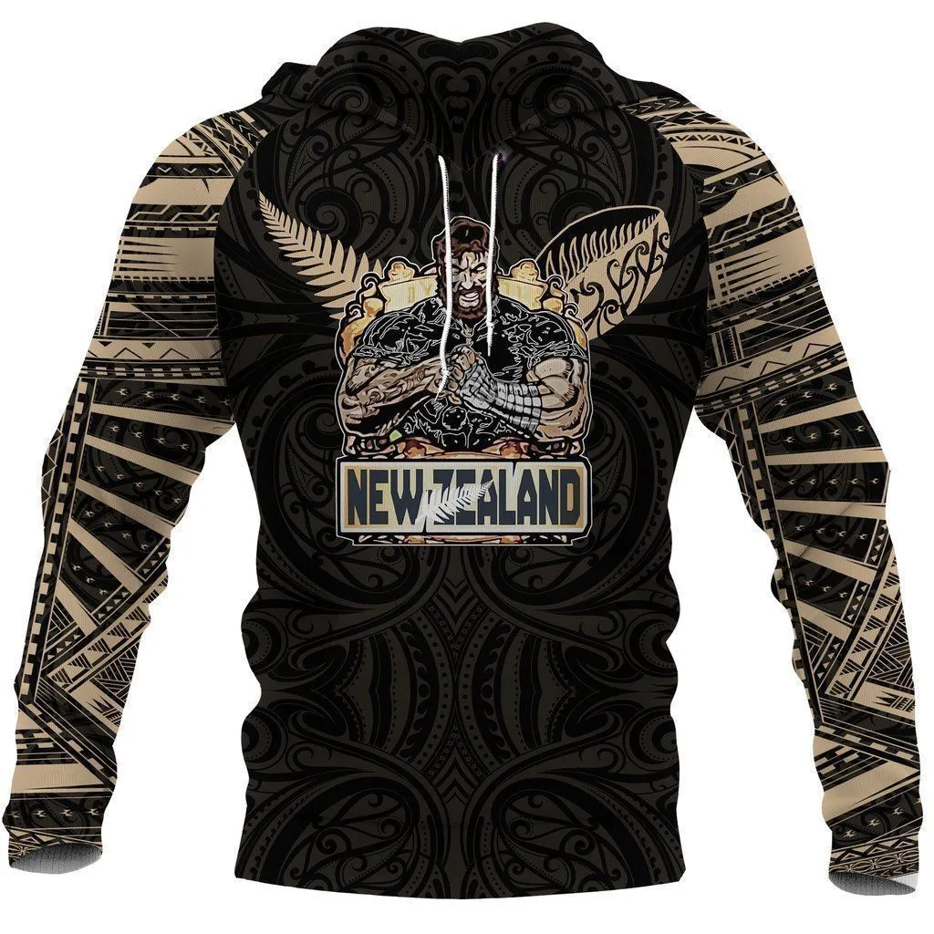 New Zealand Polynesian Tattoo Pullover Unisex Hoodie Bt13