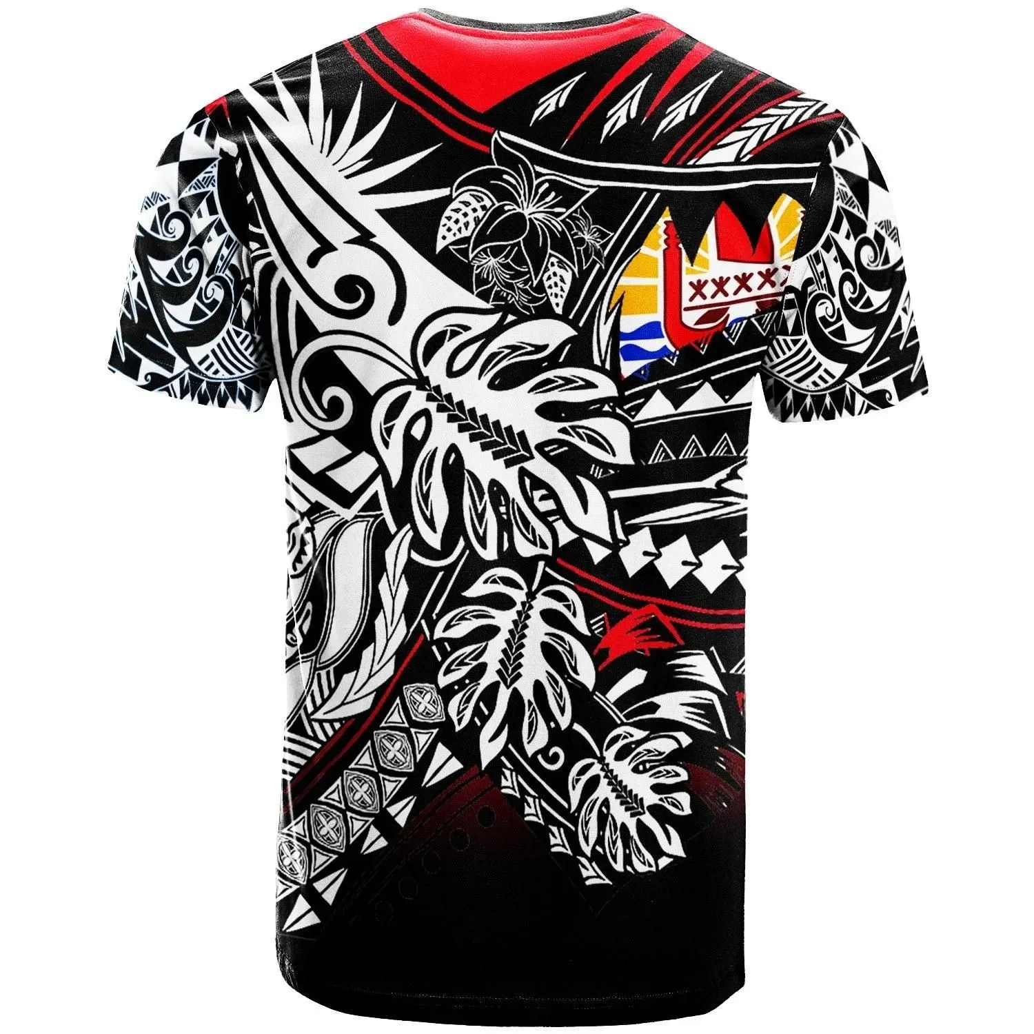 Alohawaii T-Shirt - Tee Tahiti - Tribal Tropical Special Pattern - BN20