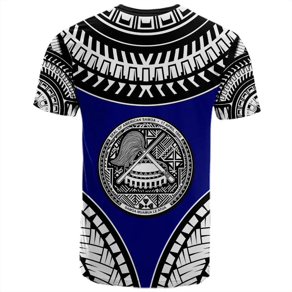 Wonder Print Shop T shirt - American Samoa Tattoo Chief T shirt LT10