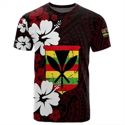 Polynesian Pride T-Shirt - Hawaii Kanaka Hibiscus Style T-Shirt LT10