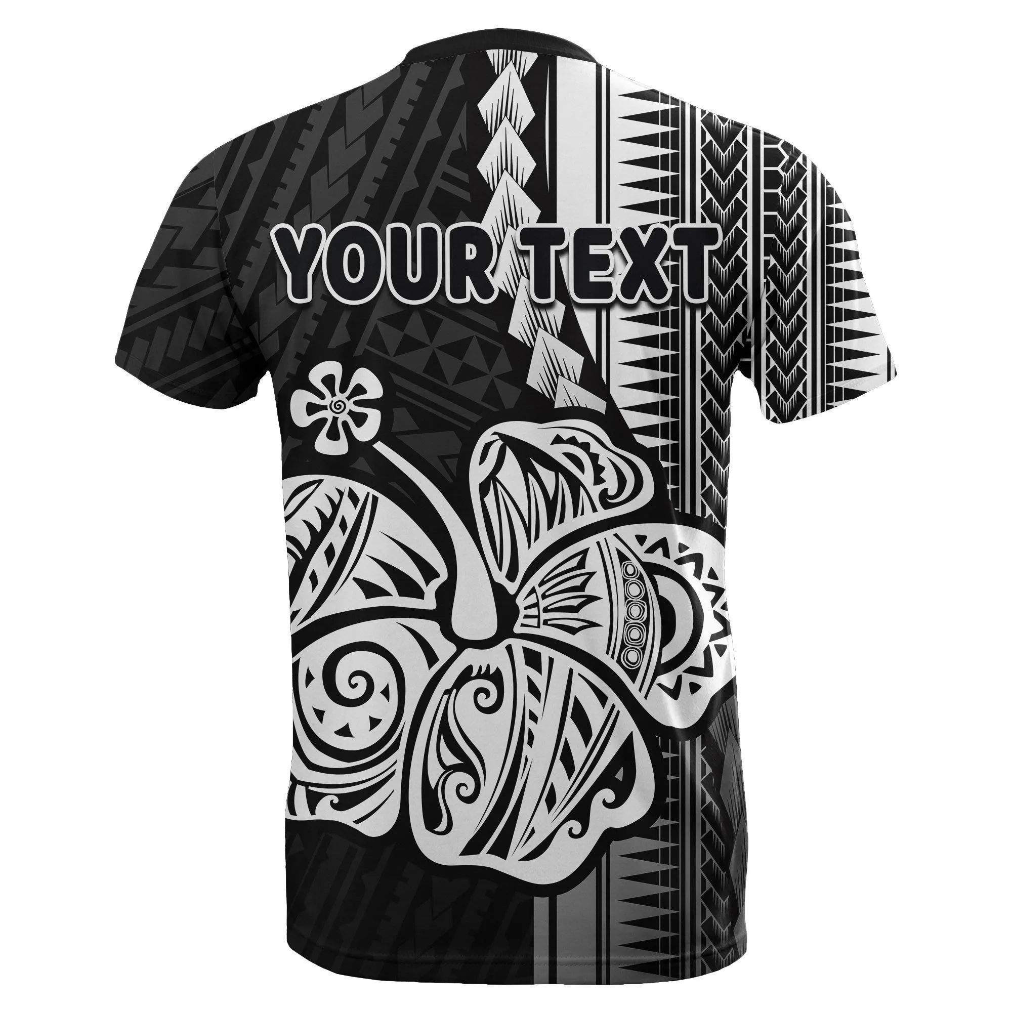 (Custom Personalised)Polynesian Hibiscus T Shirt Hawaiian Style No.4 LT6