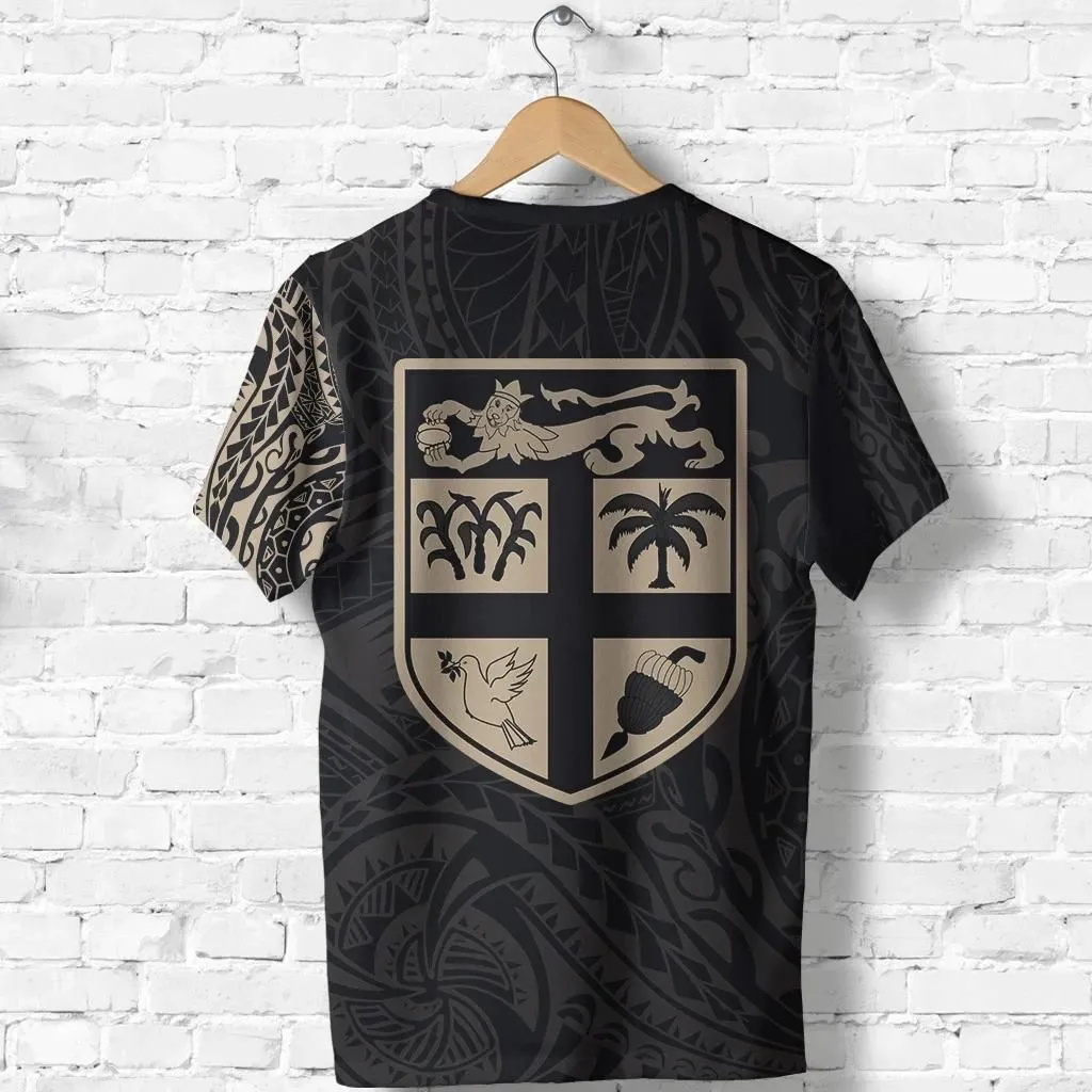 Alohawaii T-Shirt - Tee Fiji In My Heart Polynesian Tattoo Style A7