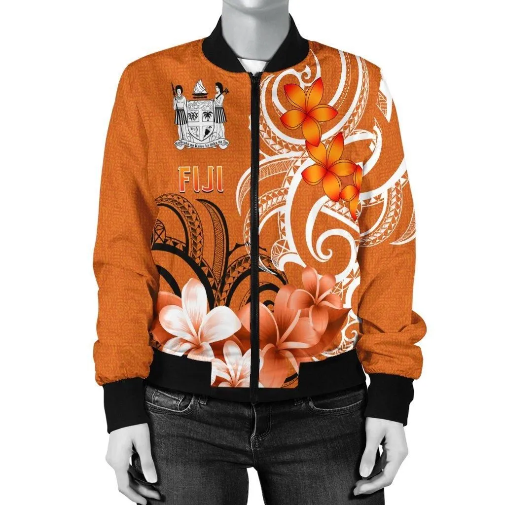 Fiji Womens Bomber Jacket - Fijian Spirit