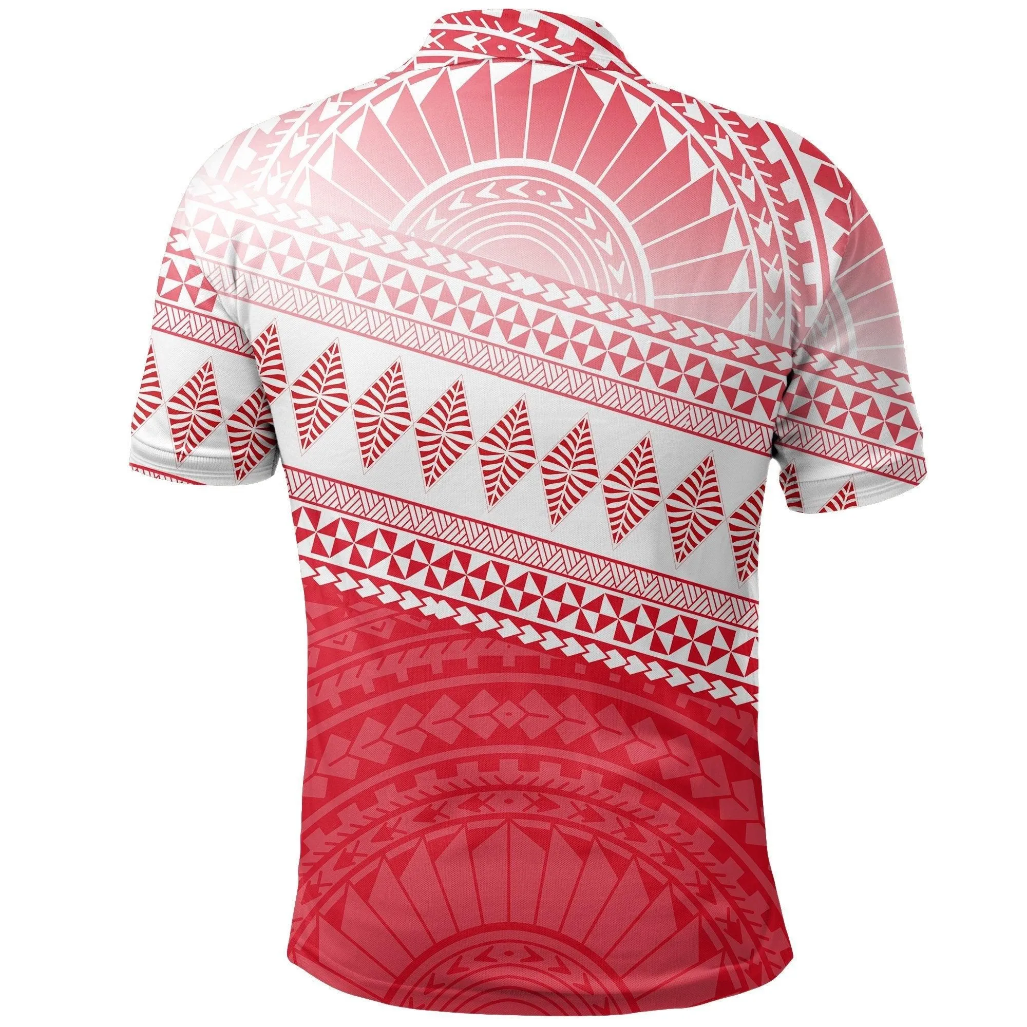 Tonga Rugby Polo Shirt Polynesian Style