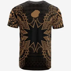 Vibe Hoodie Nauru All T shirt - Nauru FLag Map Polynesian Tattoo Red