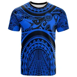 Hawaii Coat Of Arm Hawaii Andpolynesian Patterns Maui Tattoo Unisex 3D T-Shirt All Over Print ONAWN