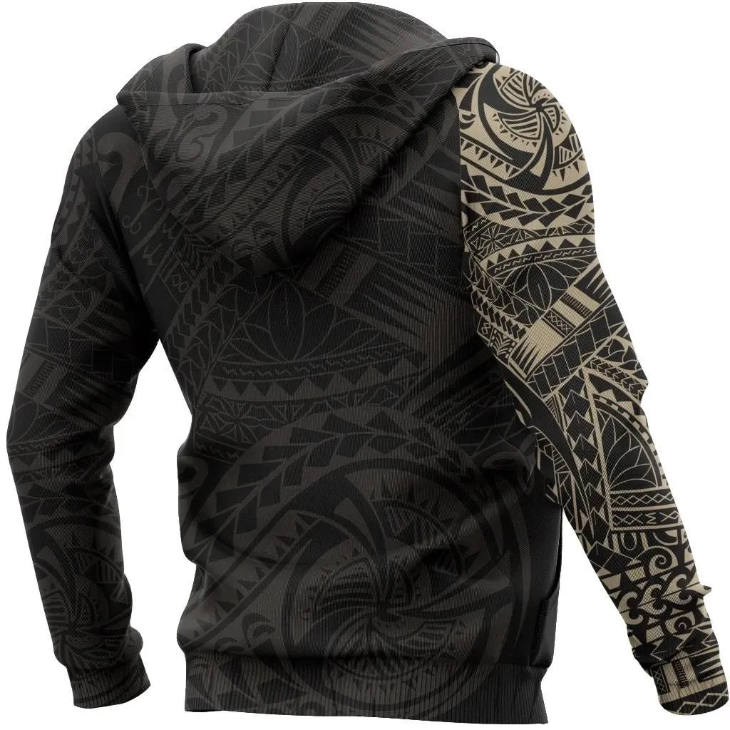 Alohawaii Clothing - Hoodie Polynesian Tattoo Style Version 2.0 A7