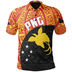 Papua New Guinea Polynesian Polo Shirt Rugby