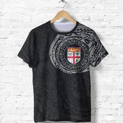 Alohawaii T-Shirt - Tee Fiji In My Heart - Tattoo Style Special A7