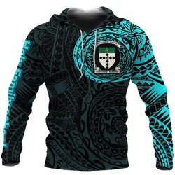 Fiji Hoodie - Fiji Seal Polynesian Tattoo Holy Family school LT6