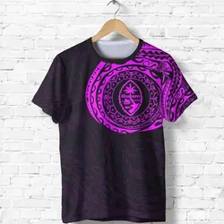 Guam In My Heart Tattoo Style T-Shirt Pink A7