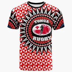 Alohawaii T-Shirt - Tee Tonga - Rugby Style - BN20