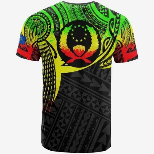 Pohnpei Micronesia T shirt - Reggae Tattoo Pattern
