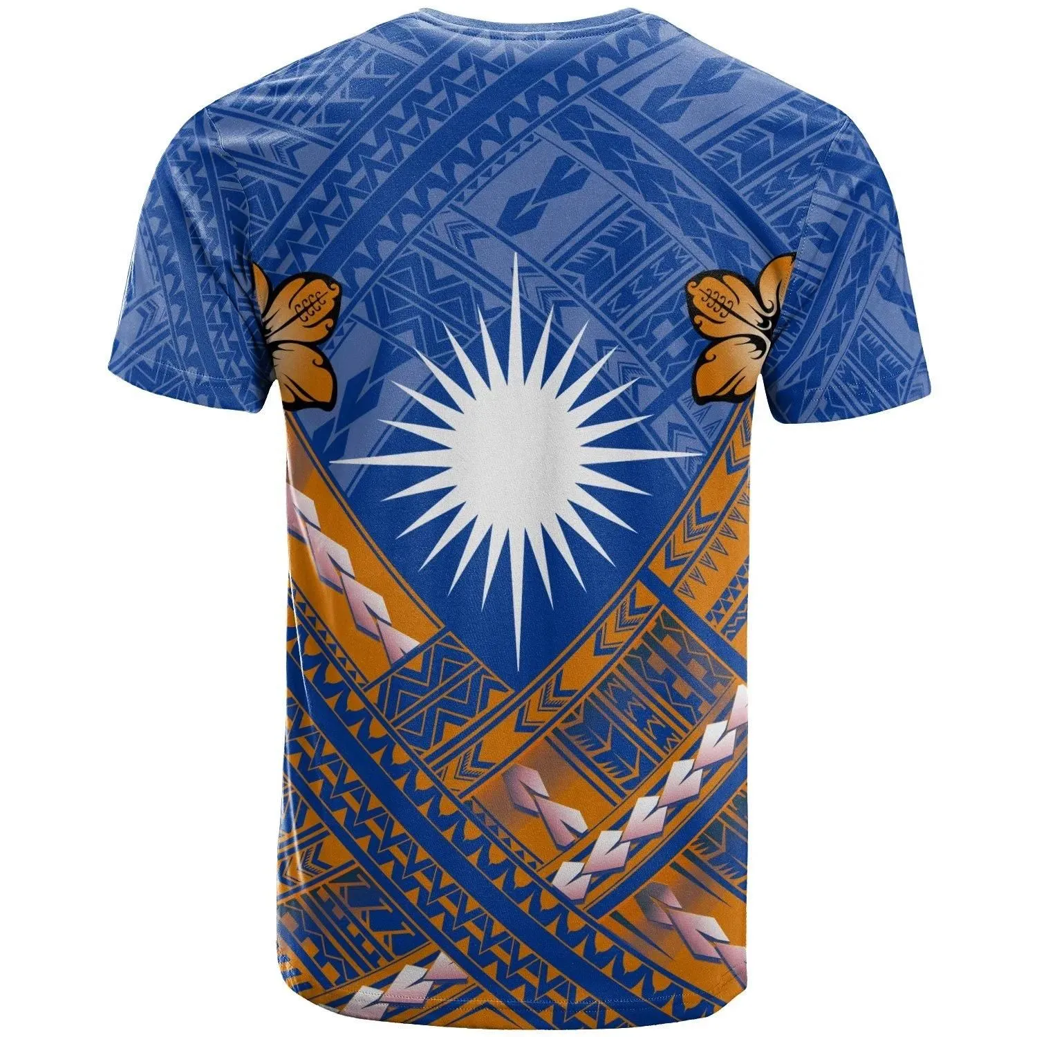 Alohawaii T-Shirt - Tee Marshall Islands Polynesian - Marshall Islands Flag Camisole Hibiscus Style - BN18