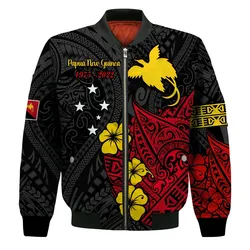 Papua New Guinea Anniversary Bomber Jacket 47th Independence Day Since 1975 LT13