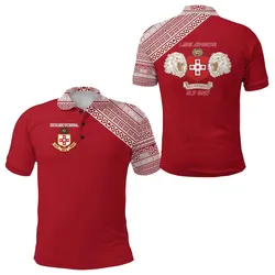 Kolisi Tonga Polo Shirt Mate Maa Tonga Rugby Lajone Ashburton NO.1