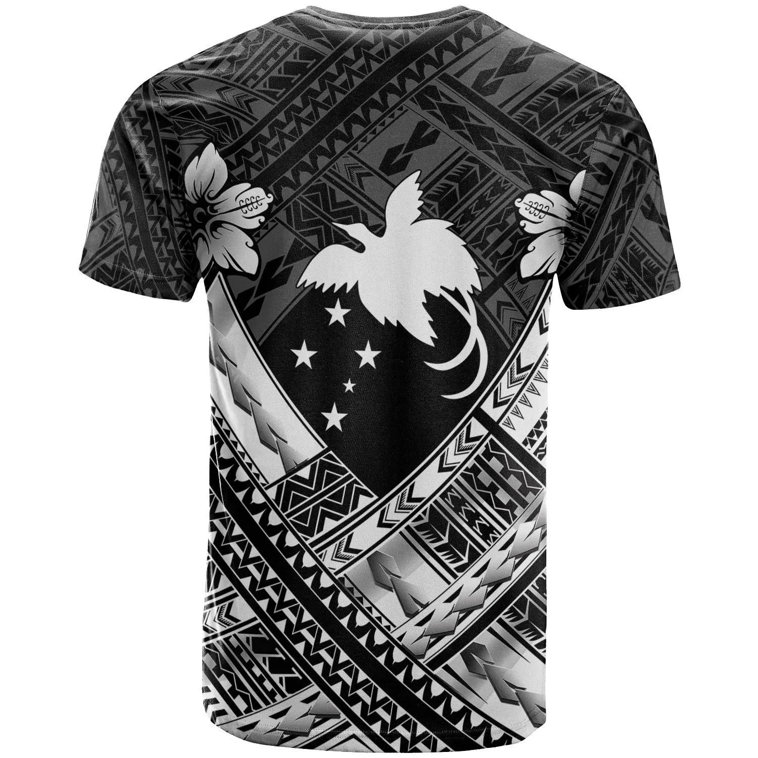Papua New Guiae Polynesian T-Shirts - Papua New Guiae White Seal Camisole Hibiscus Style - BN18