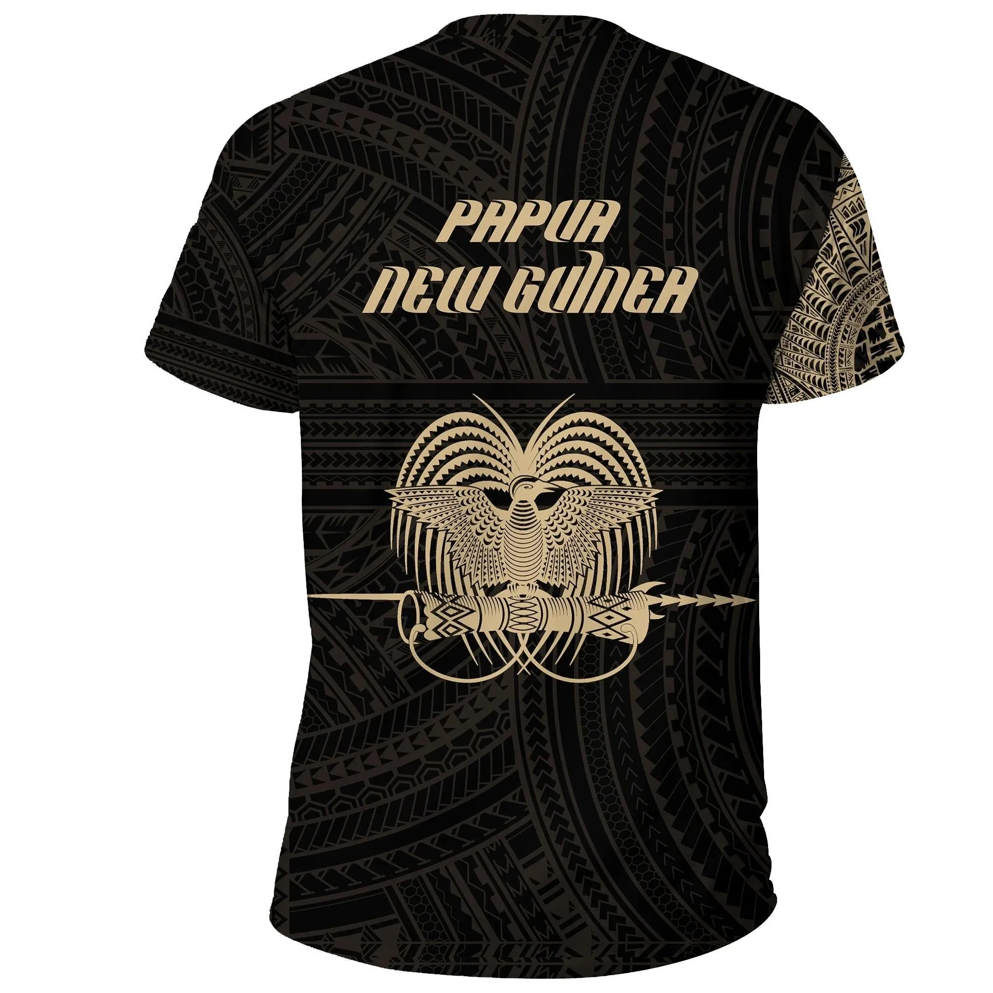Papua New Guinea T-Shirt Polynesian Tattoo Style A31
