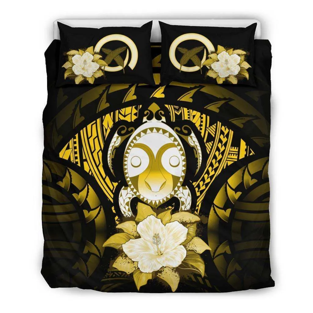 Vanuatu Yellow Hibiscus Bedding Set A02 Dhc28111492Dd