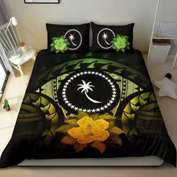 Chuuk Hibiscus Bedding Set Reggae A24 Dhc28111707Dd
