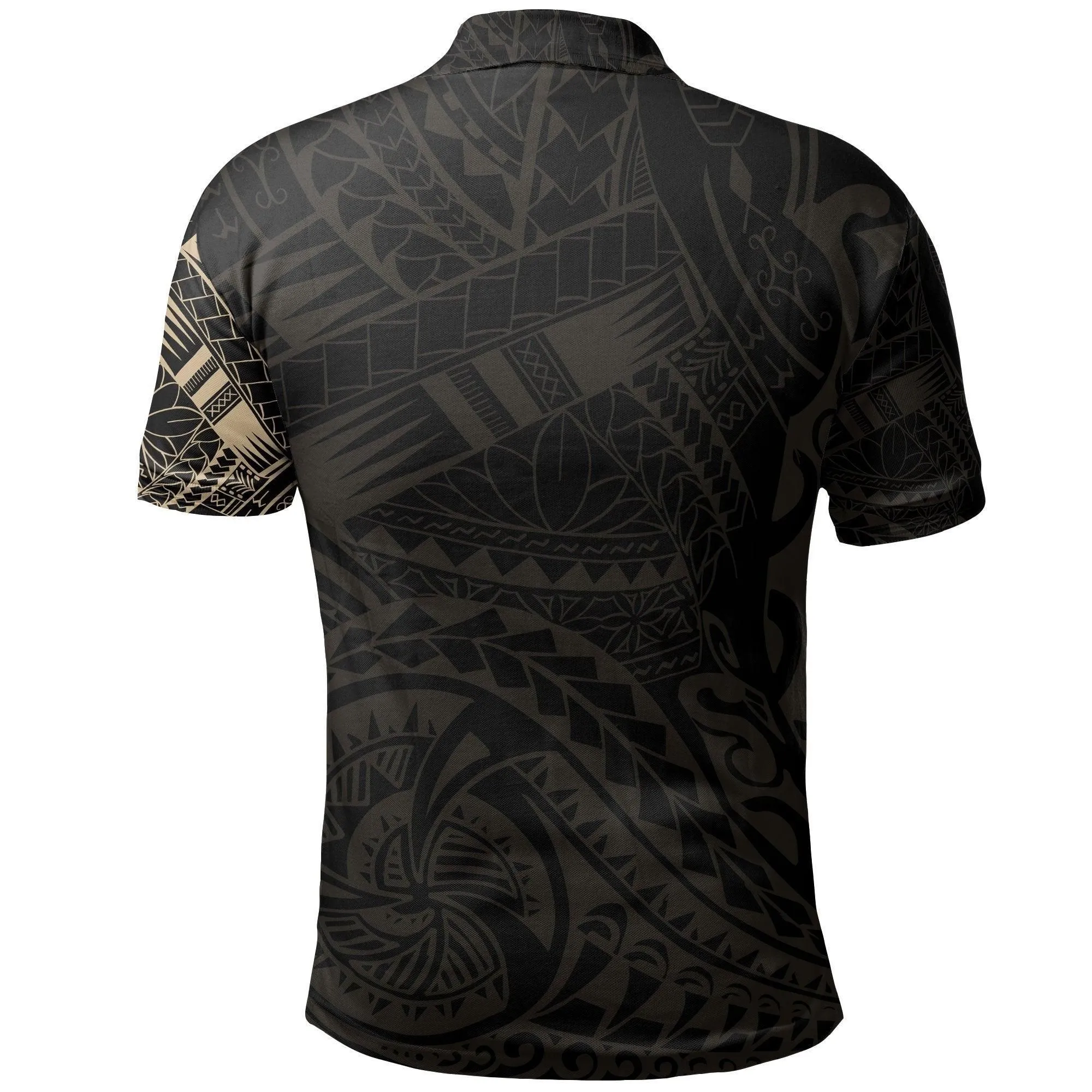 Palau Polo Shirt - Palau Flag Polynesian Tattoo