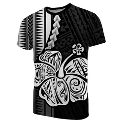 (Custom Personalised)Polynesian Hibiscus T Shirt Hawaiian Style No.4 LT6