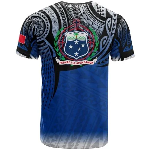 Samoa Polynesian T shirt - Tattoo Pattern
