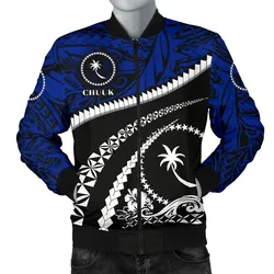 Chuuk Men Bomber Jacket - Road to Hometown K8