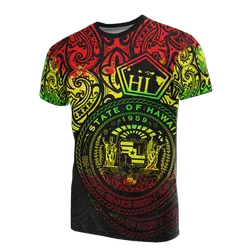 Hawaii Pride Hawaii Seal Polynesian Tattoo Reggae Unisex 3D T-Shirt All Over Print ONCAJ