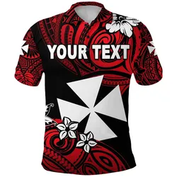 (Custom Personalised) Wallis and Futuna Rugby Polo Shirt Unique Vibes