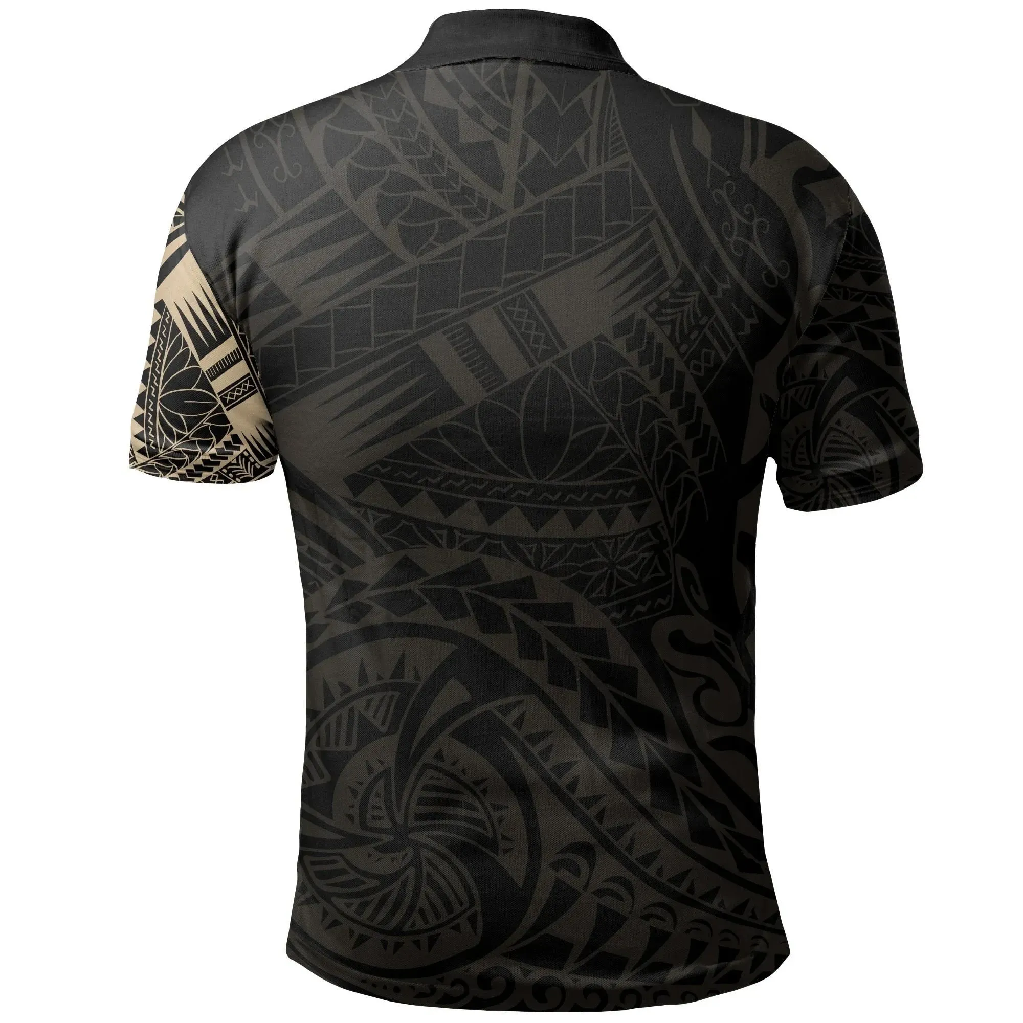 Alohawaii Shirt - Polo Shirt Custom - Polynesian Tattoo Style A7