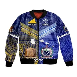 Samoa and Tokelau Bomber Jacket Together LT8