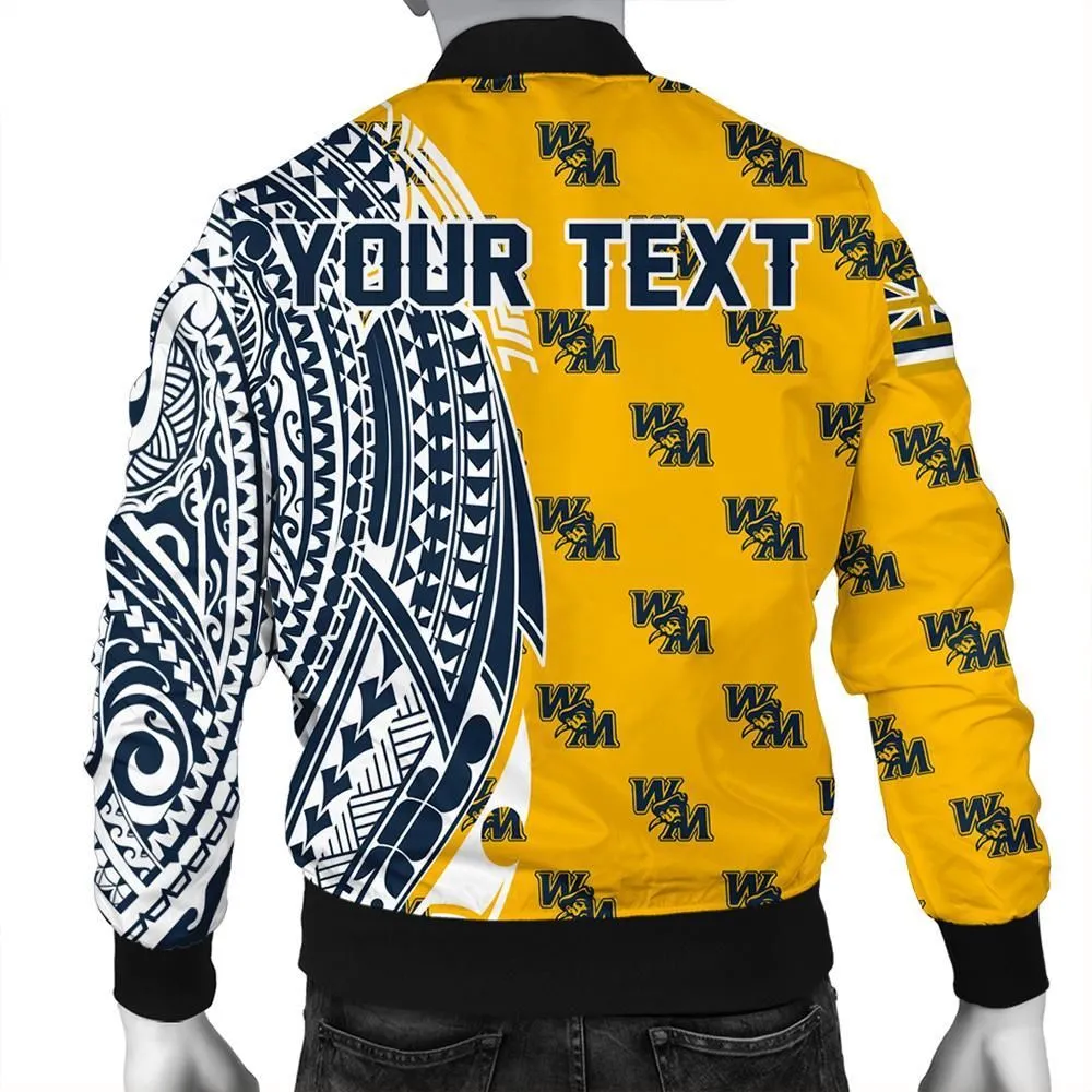 (Personalized) Hawaii Bomber Jacket - Waipahu High Tribal Kakau Bomber Jacket AH