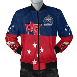 F.A.S.T Samoa Bomber Jacket Polynesian Enthusiasm LT13