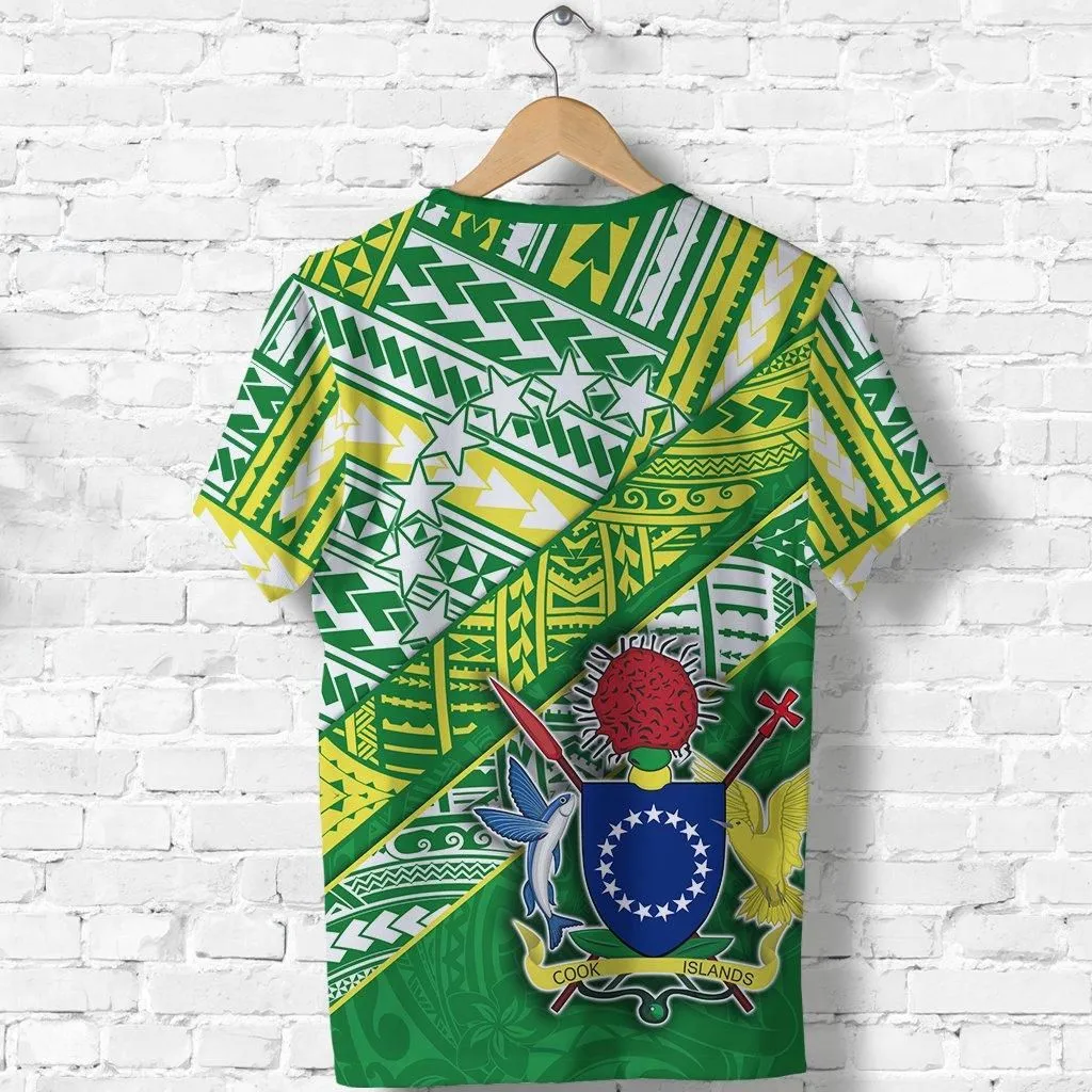 (Custom Personalised) Cook Islands Rugby T Shirt New Breathable LT13