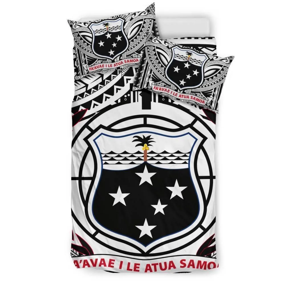 American Samoa Coat Of Arm Bedding Set Bedroom Decor