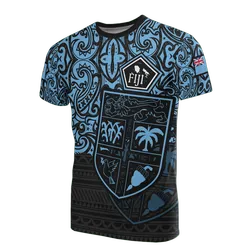 Fiji Pride Fiji Flag Polynesian Tattoo Unisex 3D T-Shirt All Over Print ONCAL