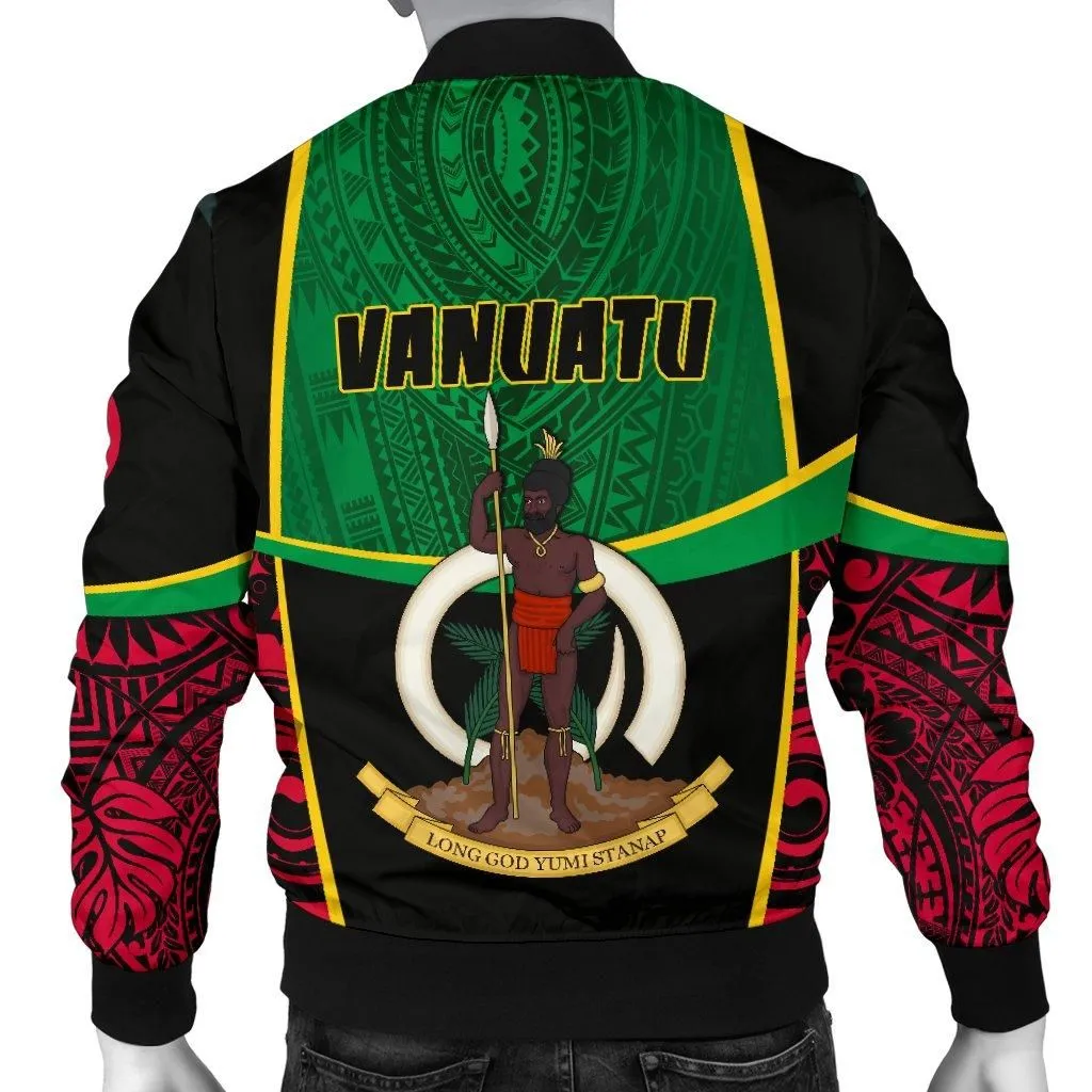 Vanuatu Rugby Mens Bomber Jacket Unique Vibes
