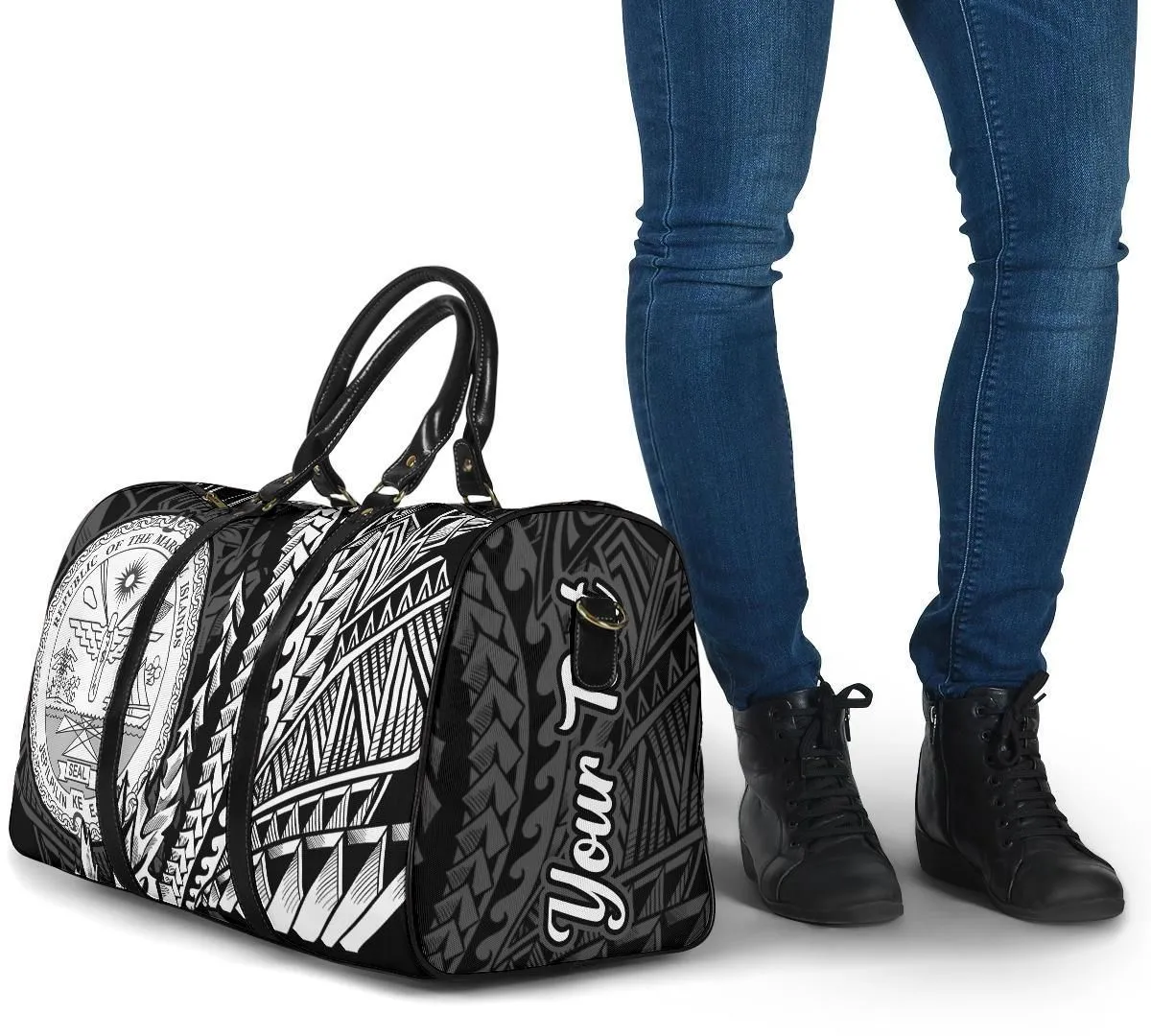 Marshall Islands Travel Bag - Custom Personalised Wings Style