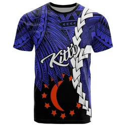 Pohnpei Kitti Micronesia T-Shirt - Tribal Wave Tattoo