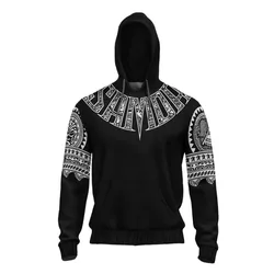 American Samoa Hoodie - Neck Tattoo